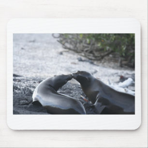 The kiss mouse mat
