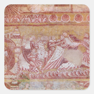 The Kiss of Judas 2 Square Sticker