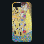 The Kiss (original Der Kuss) by Gustav Klimt iPhone 8/7 Case<br><div class="desc">The Kiss (1907-1908). Artist: Gustav Klimt (1862-1918). The Kiss (original Der Kuss) is probably Gustav Klimt&#39;s most famous work. He began work on it in 1907 and it is the highpoint of his so-called &#39;Golden Period&#39;. The Kiss is a vintage Victorian Era Symbolism fine art love and romance painting featuring...</div>