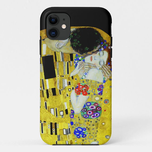 The Kiss painting by Gustav Klimt Case-Mate iPhone Case (Back)