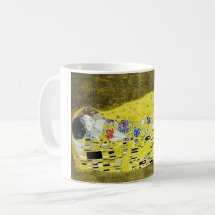 The Kiss painting by Gustav Klimt Coffee Mug