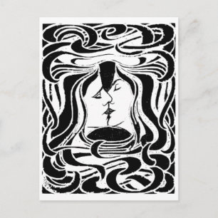 The Kiss Postcard