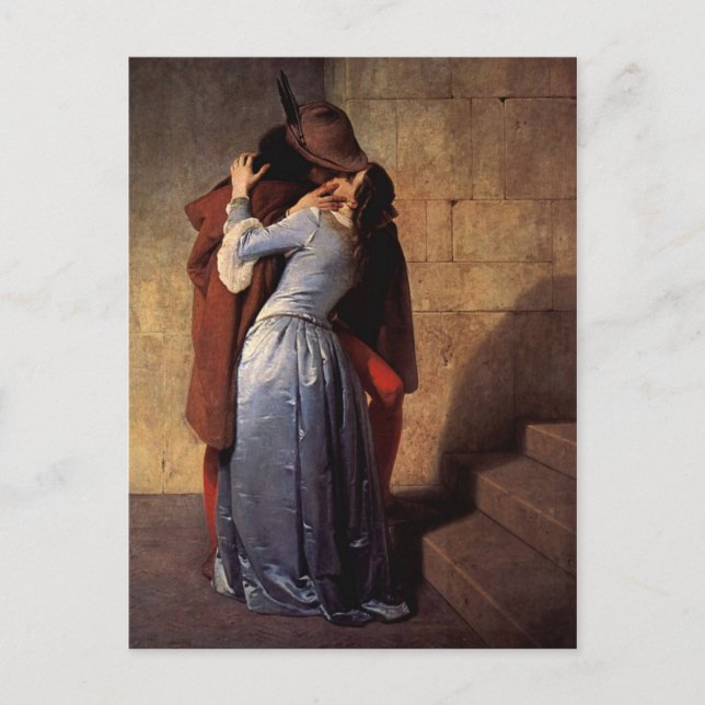 The Kiss Postcard (Front)