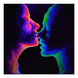 The kiss poster