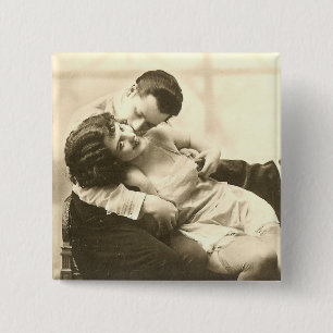 The kiss rectangle button