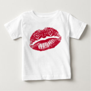 The Kiss, Red Lips Baby T-Shirt