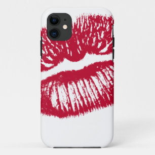 The Kiss, Red Lips iPhone 11 Case