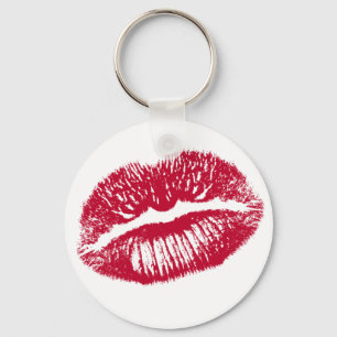 The Kiss, Red Lips Key Ring