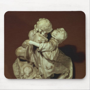 The Kiss, Sevres group, after Boucher, 1765 Mouse Mat
