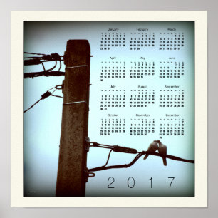 THE KISS square Calendar Poster 2017