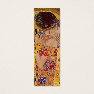 The Kiss Vintage Bookmark by Gustav Klimt