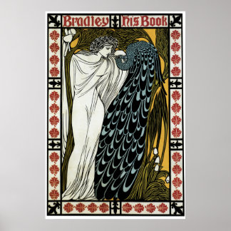 The Kiss Vintage William H Bradley Poster