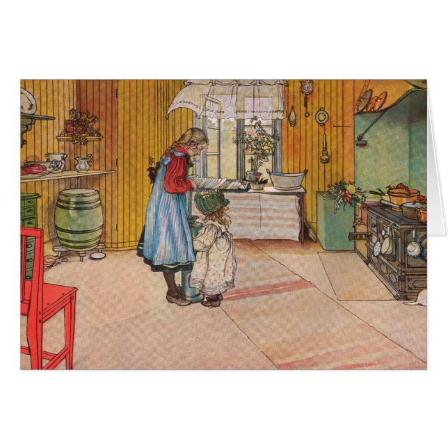 The Kitchen by Carl Larsson Customisable (Front Horizontal)