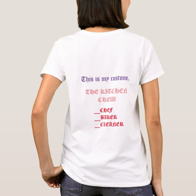 THE KITCHEN CREW T-Shirt (Back)