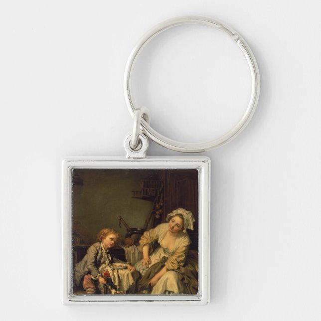 The Kitchen Maid Key Ring (Front)
