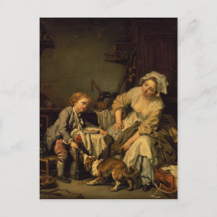 The Kitchen Maid Postcard