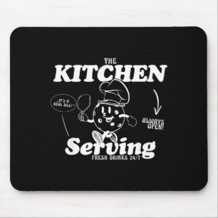 The kitchen pickleball gift for pickle ball player mouse mat