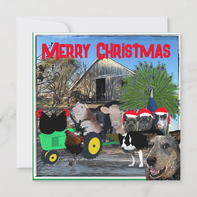 The Kitchen's Garden Full Cast Holiday Card (Front)