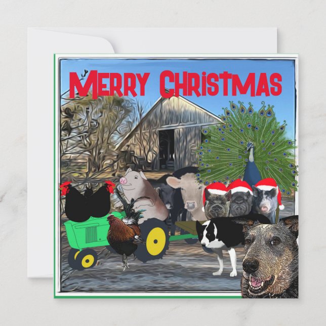 The Kitchen's Garden Full Cast Holiday Card (Front)