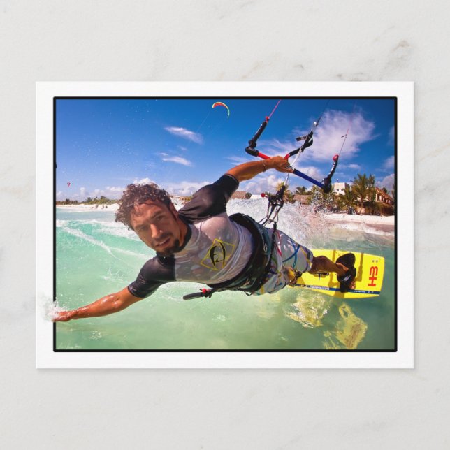The Kitesurfer Postcard (Front)
