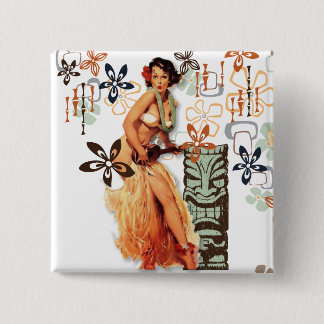 The Kitsch Bitsch : Aloha Oops! 15 Cm Square Badge