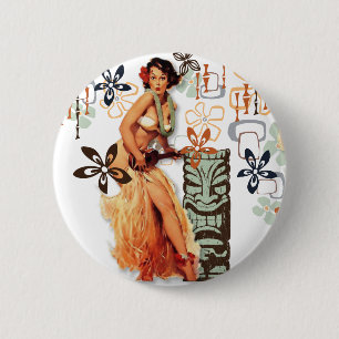 The Kitsch Bitsch : Aloha Oops! 6 Cm Round Badge