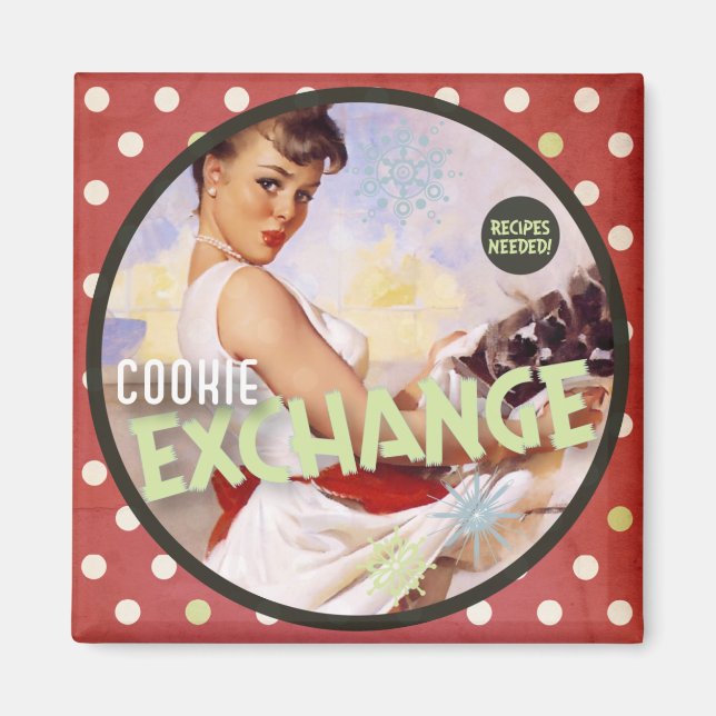 The Kitsch Bitsch : Cookie Exchange Magnet (Front)
