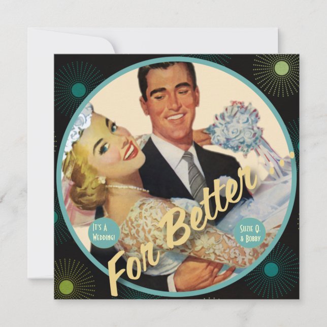 The Kitsch Bitsch : For Better ... Invitation (Front)