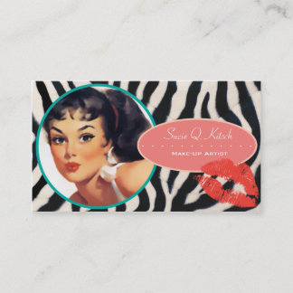 The Kitsch Bitsch : Glam-A-Zon Business Card