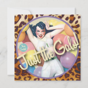 The Kitsch Bitsch : Just The Gals! Invitation