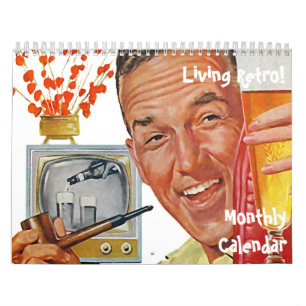 The Kitsch Bitsch : Living Retro Monthly Calendar