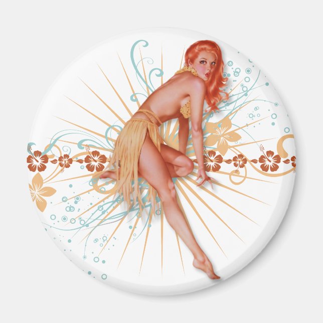 The Kitsch Bitsch : Luau Lovely! Magnet (Front)