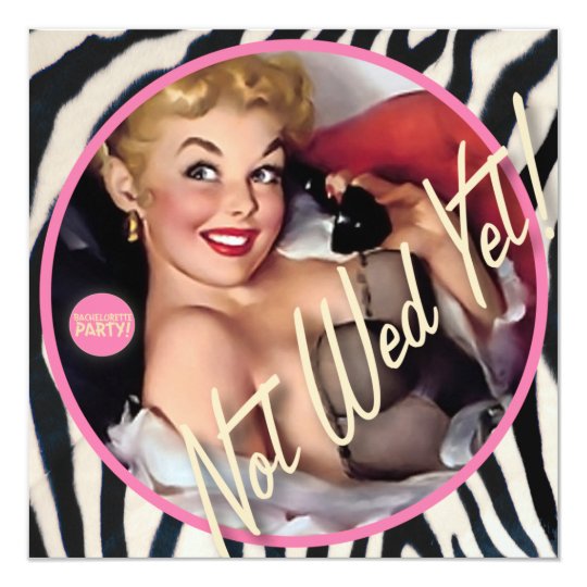 The Kitsch Bitsch : Not Wed Yet! Card