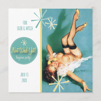 The Kitsch Bitsch : Not Wed Yet! Foundation Party Invitation