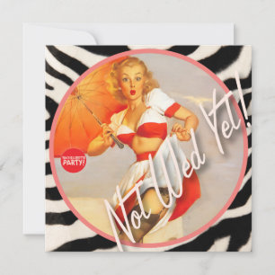 The Kitsch Bitsch : Not Wed Yet! Invitation