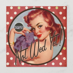 The Kitsch Bitsch : Not Wed Yet! Invitation