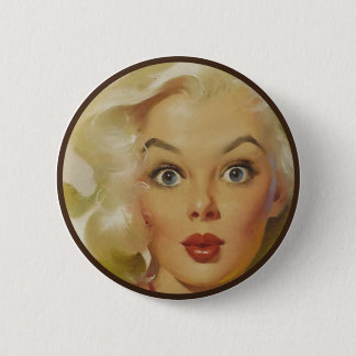 The Kitsch BItsch : Pin-Up Portraits 6 Cm Round Badge