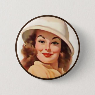 The Kitsch BItsch : Pin-Up Portraits 6 Cm Round Badge