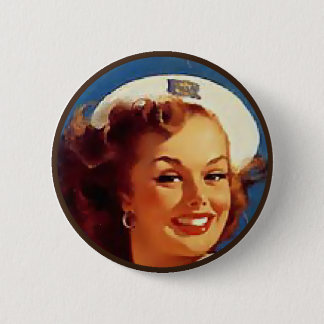 The Kitsch BItsch : Pin-Up Portraits 6 Cm Round Badge