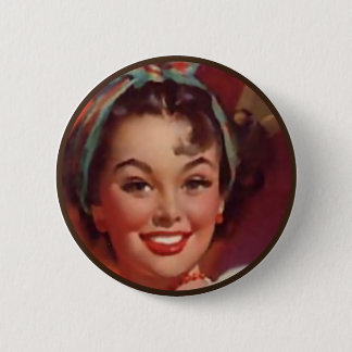 The Kitsch BItsch : Pin-Up Portraits 6 Cm Round Badge