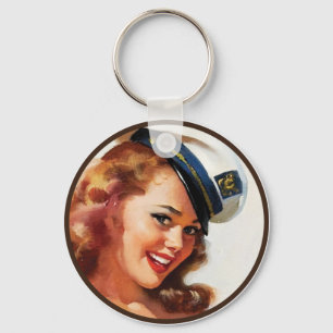 The Kitsch BItsch : Pin-Up Portraits Key Ring