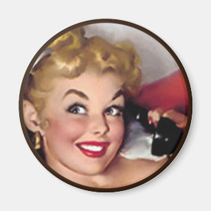 The Kitsch BItsch : Pin-Up Portraits Magnet