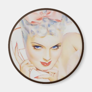The Kitsch BItsch : Pin-Up Portraits Magnet