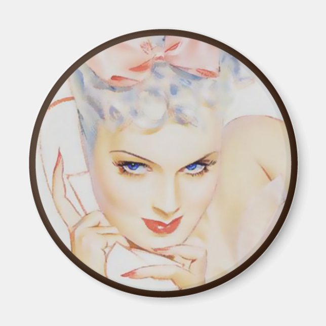 The Kitsch BItsch : Pin-Up Portraits Magnet (Front)
