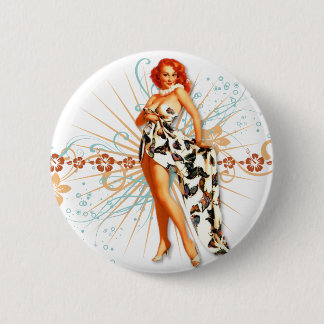 The Kitsch Bitsch : Tattoo Tiki! 6 Cm Round Badge