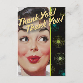 The Kitsch Bitsch : Thank You! Thank You! You Card