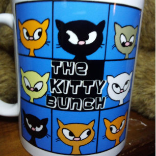 The Kitty Bunch Cute Cat Lover Coffee Mug