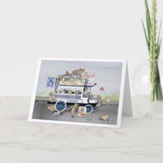 The Kitty Camper Card