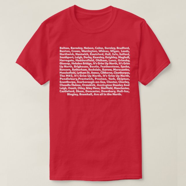The KLF Its Grim Up North T-Shirt (Design Front)