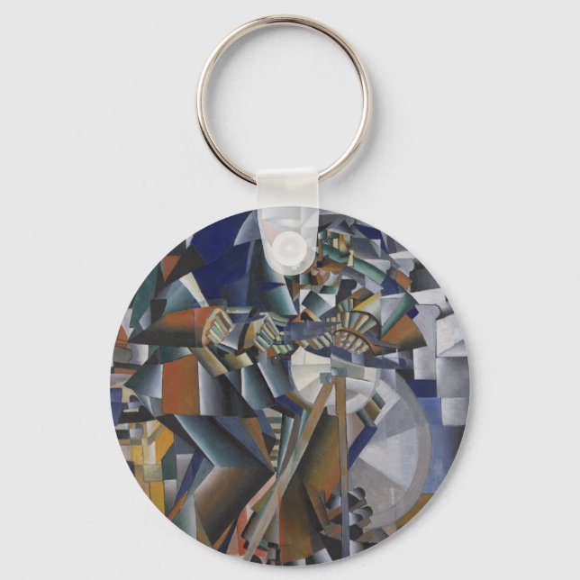 The Knife Grinder or Principle of Glittering Key Ring (Front)